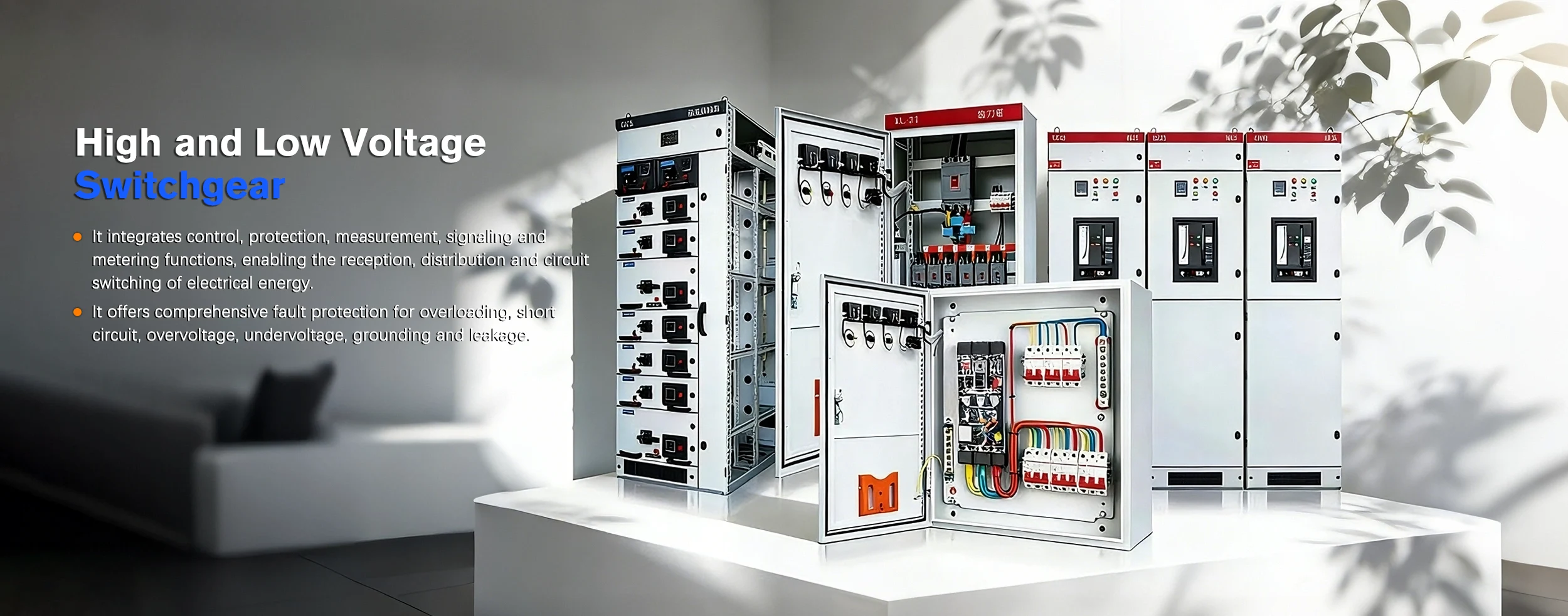 ໂຮງງານຜະລິດ Switchgear ແຮງດັນສູງແລະຕ່ໍາທົນທານ