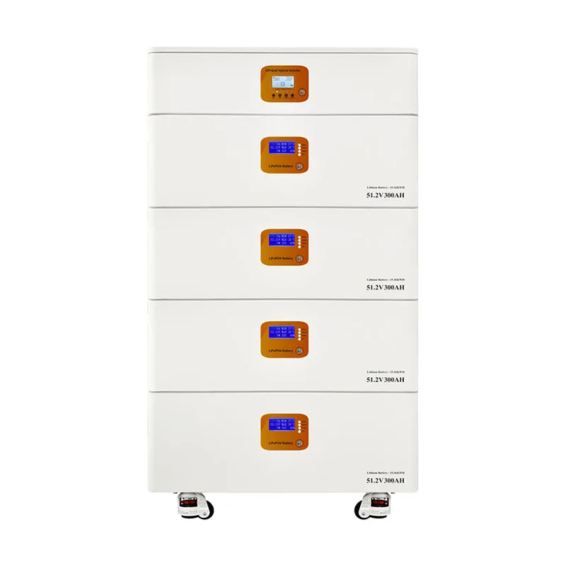 Stacked 60kw Solar Lithium Energy Storage Battery